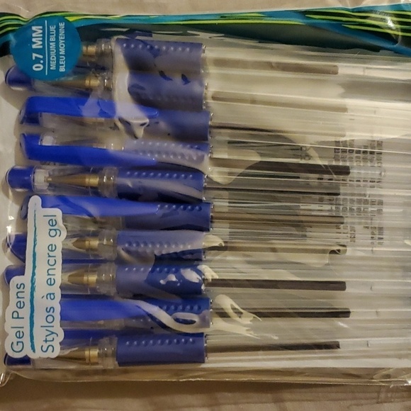 Jot Blue Gel Pens 2- 10 packs(20 Total Pens) NEW - Picture 2 of 4